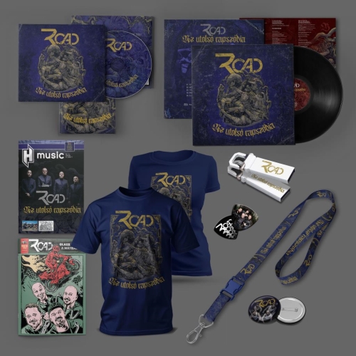 Road: Az utolsó rapszódia DIGI CD + LP + Pendrive + Póló - H-Music Magazin + Képregény - All In Csomag