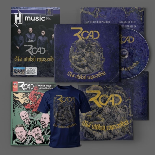 Road: Az utolsó rapszódia DIGI CD - H-Music Magazin + Képregény + Póló Csomag